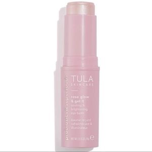 TULA rose glow eye balm